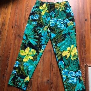 Talbots Floral Palazzo pants